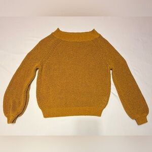 Zara Crew Neck Sweater Classic Knit